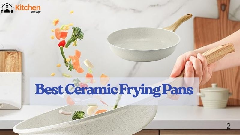 SENSARTE 9.5 Inch Ceramic Frying Pan
