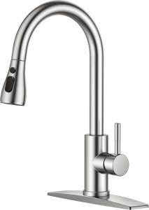 FORIOUS Classic Pull Down Kitchen Faucet