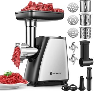 AAOBOSI 4-in-1 Meat Grinder