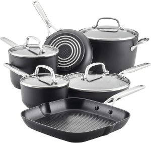 KitchenAid Hard Anodized Induction Nonstick Cookware Set