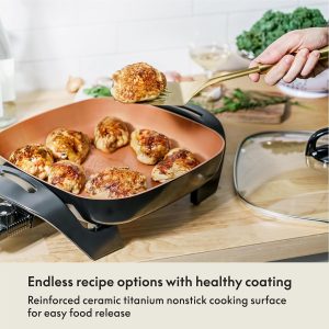 BELLA 12x12 inch Electric Skillet