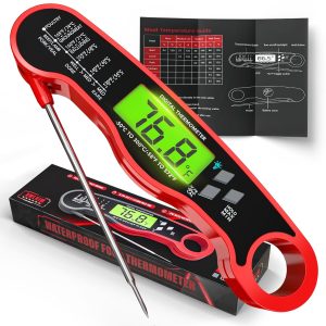 AWLKIM Digital Meat Thermometer
