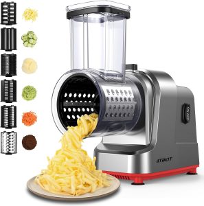 ATBKIT 6-Blade Electric Cheese Grater