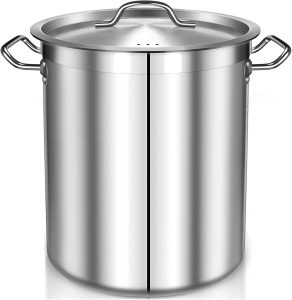 Falaja 50-Quart Stainless Steel Stock Pot