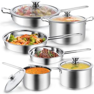 Aufranc 10-Piece Stainless Steel Set