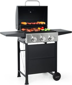 MASTER COOK 3-Burner BBQ Propane Gas Grill