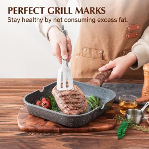SENSARTE Nonstick Grill Pan