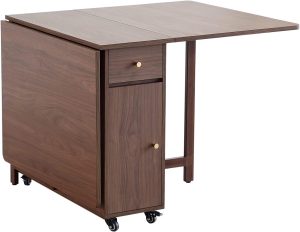 COMUHOME Extendable Drop Leaf Table