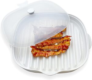ZYXGOGOGO Microwave Bacon Cooker Tray