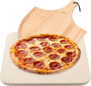 Hans Grill Rectangular Pizza Stone