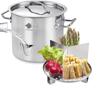 Baotree 53-Quart Stainless Steel Seafood Boil Pot