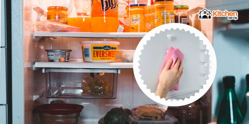 Clean Fridge Shelves Fast
