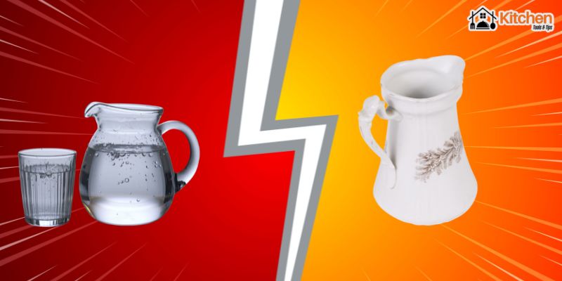Difference Between Glass and Plastic Pitchers