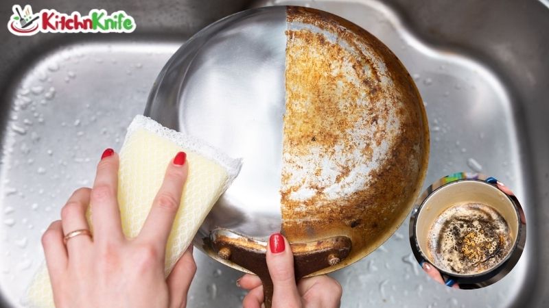 How to Clean Burnt Pots and Pans