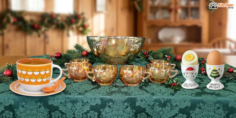 Best Egg Nog Bowl and Cups